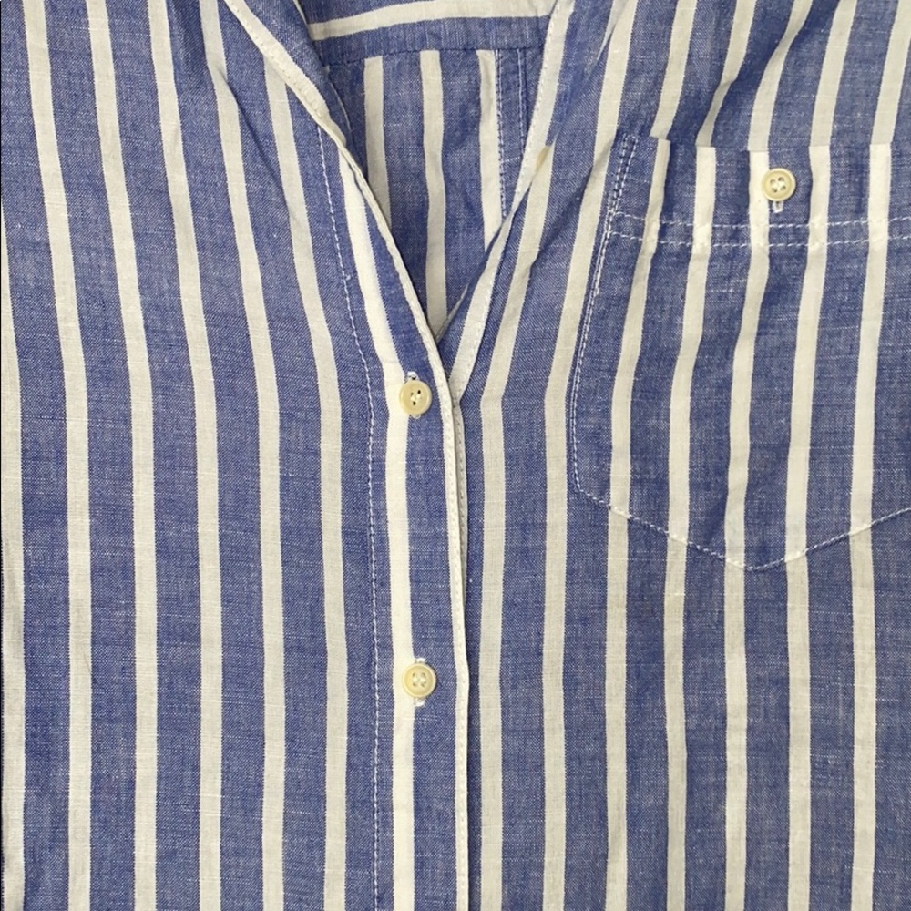 J Crew striped button down - Picture 4 of 4